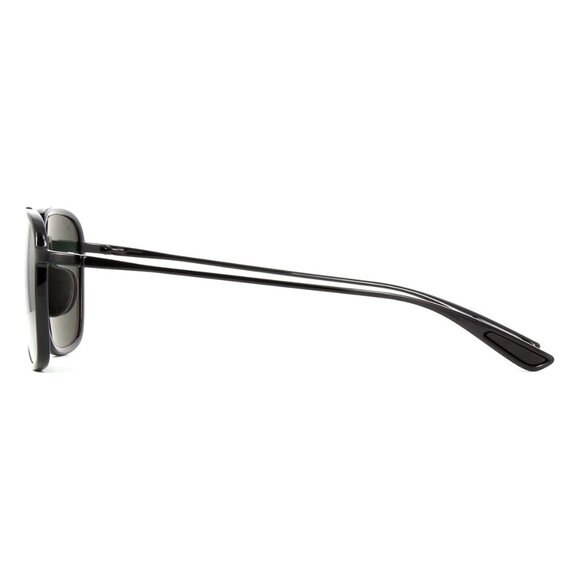 New MAUI JIM Keokea Black Polarised Aviator 447 02 Sunglasses Women - Picture 3 of 5